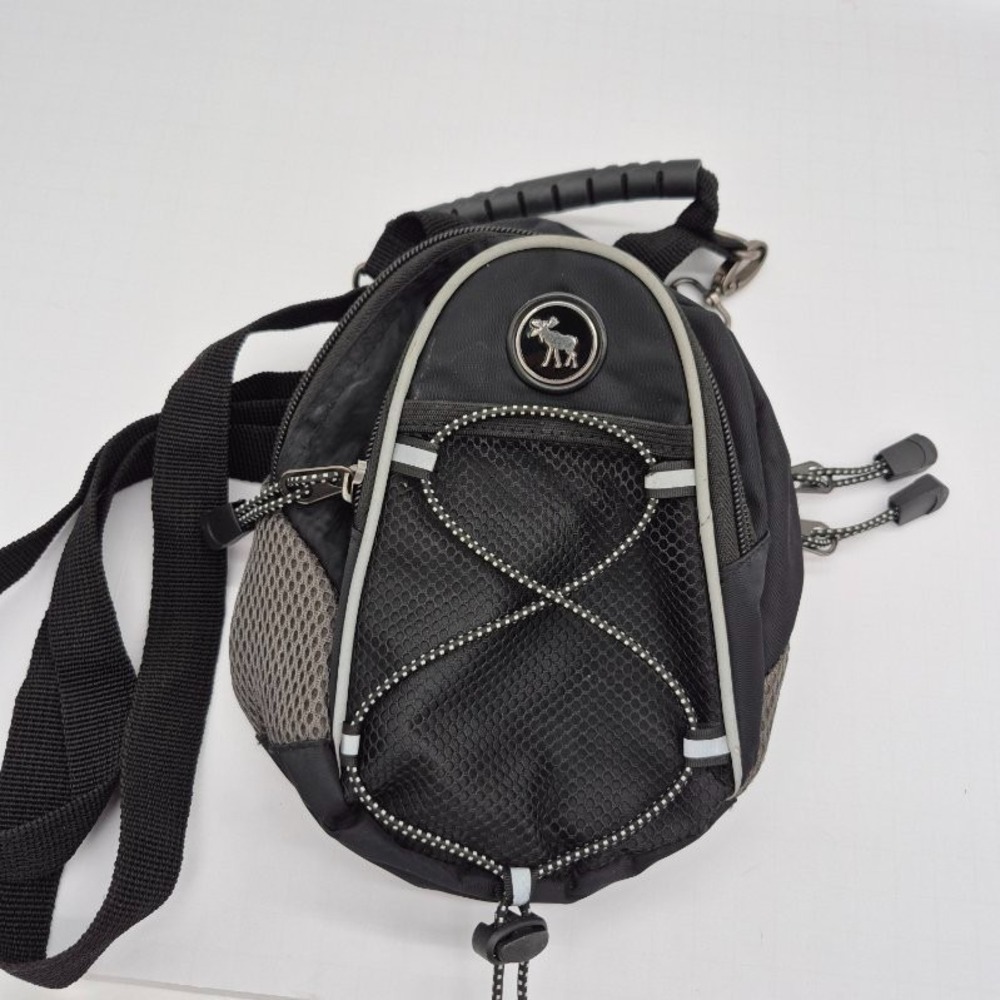CMC Scottsdale Design Moose Mini Day Bag Black Canvas Theme Park Hiking Backpack